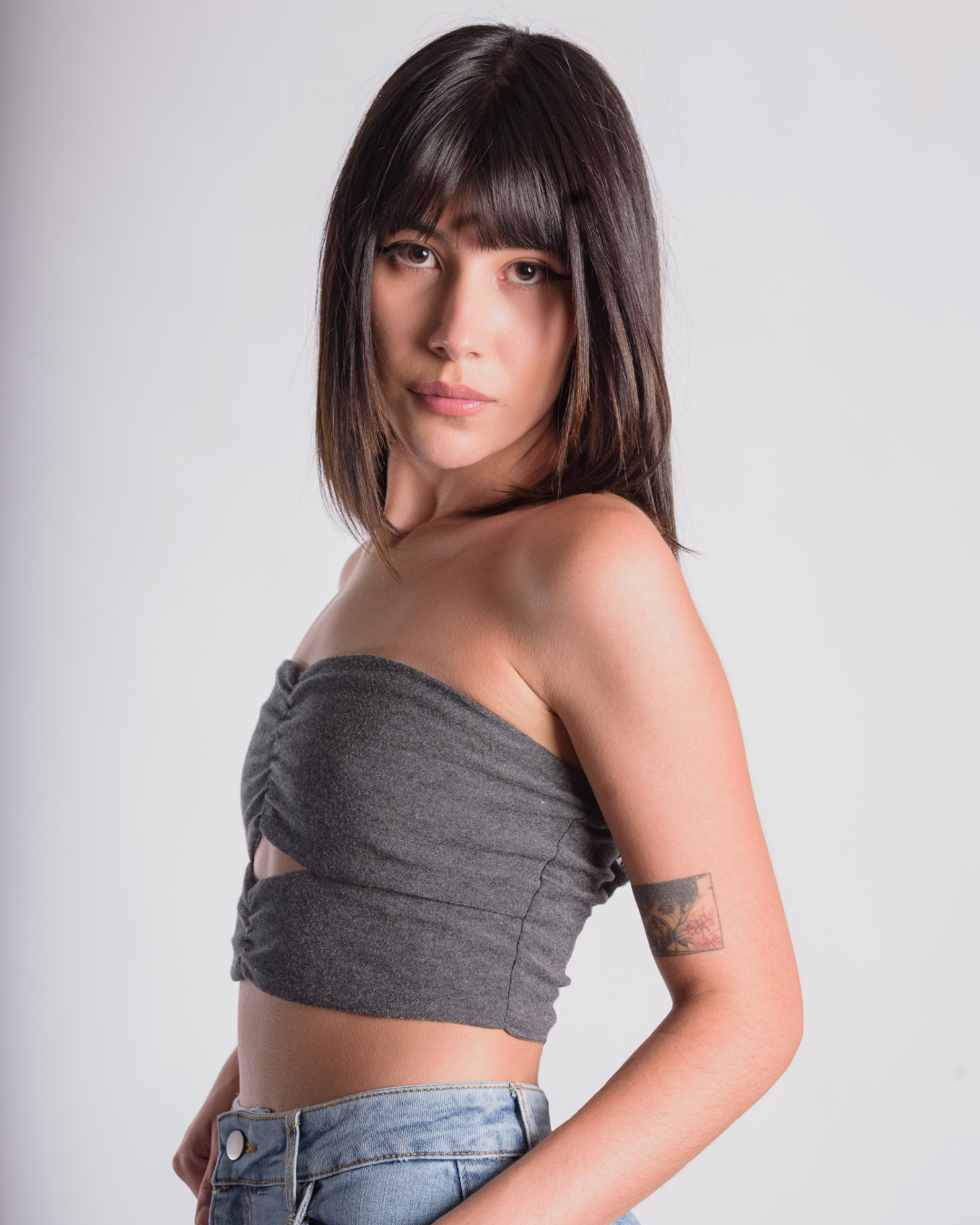 Ox gray top