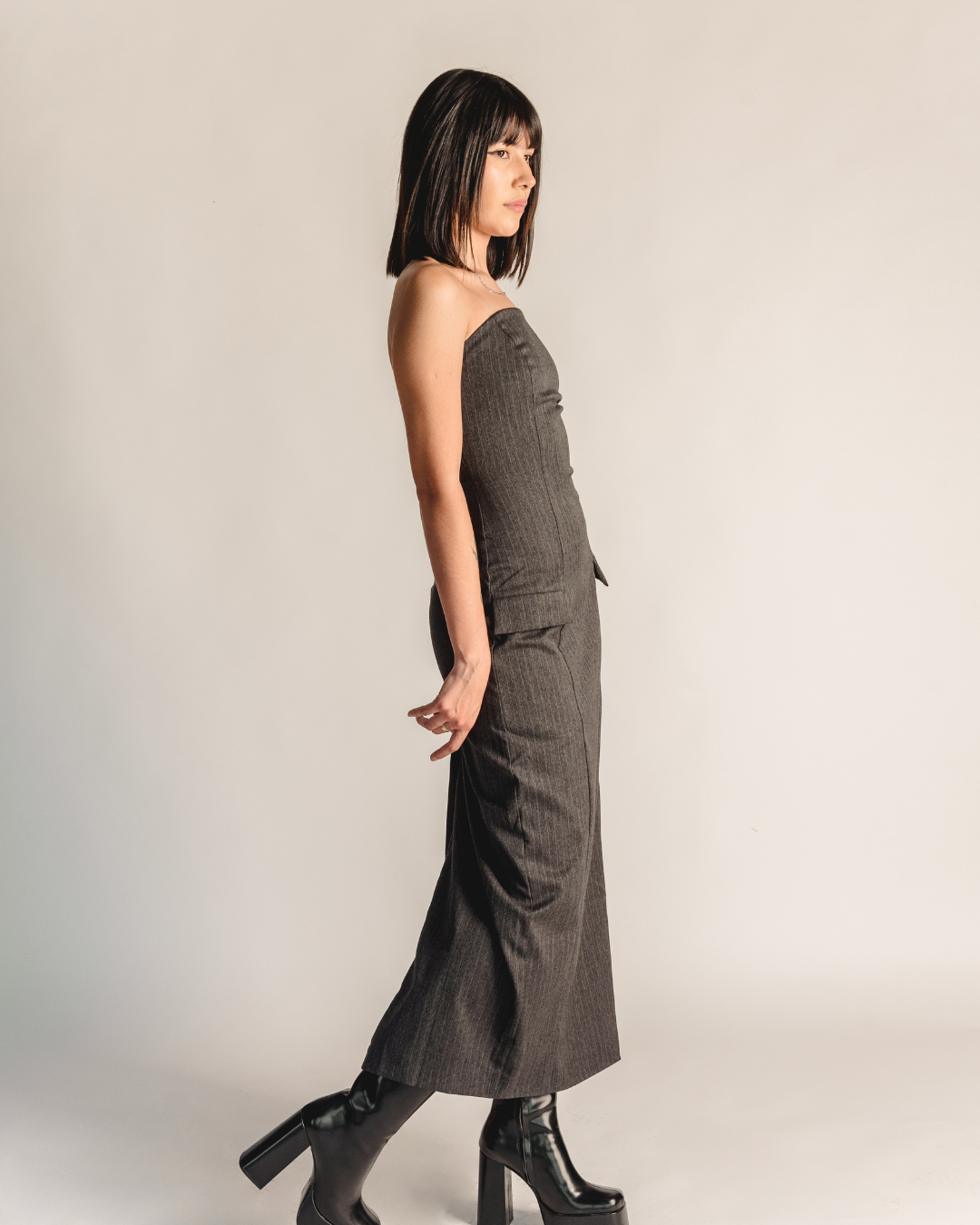 Slit dress