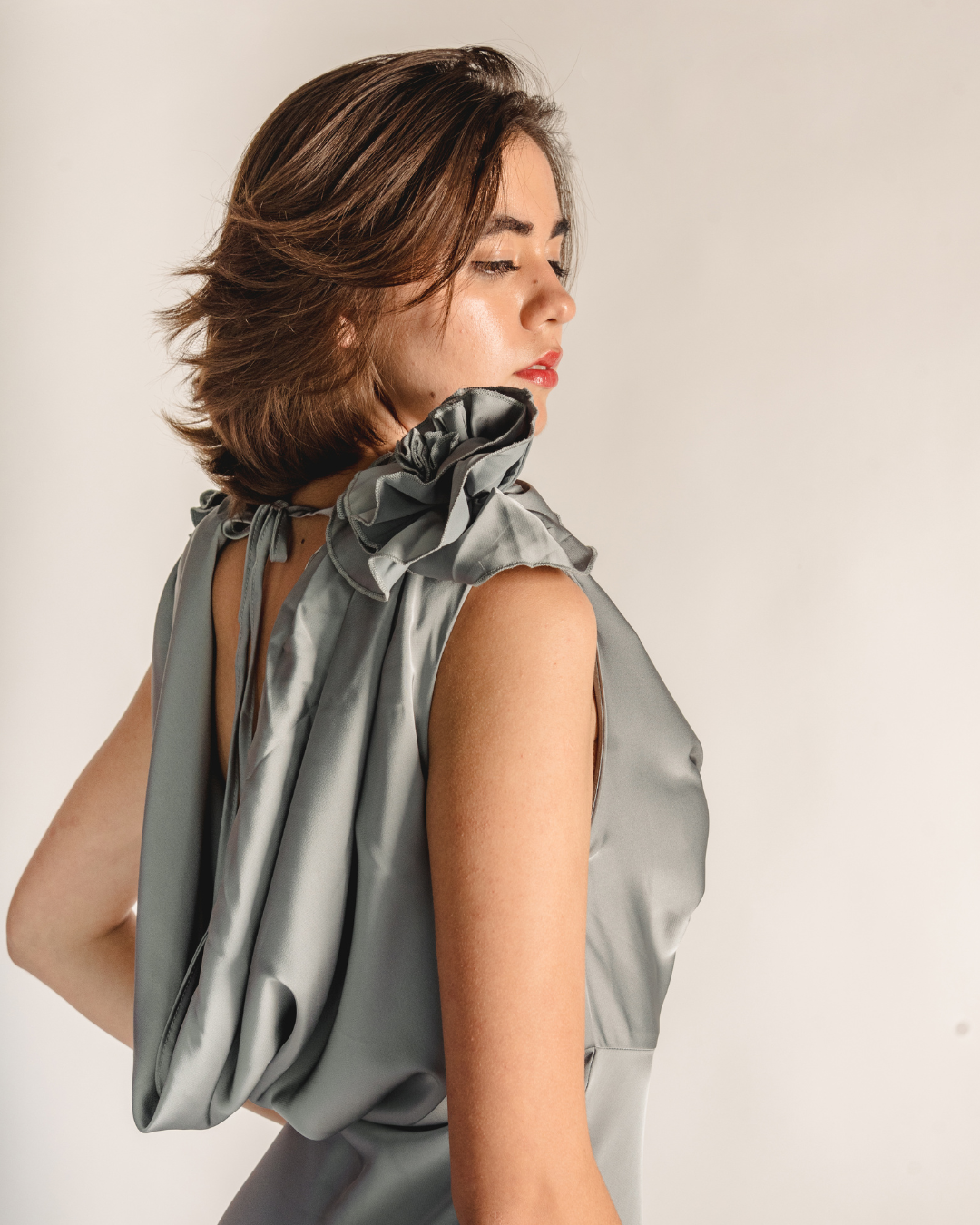 Satin night dress