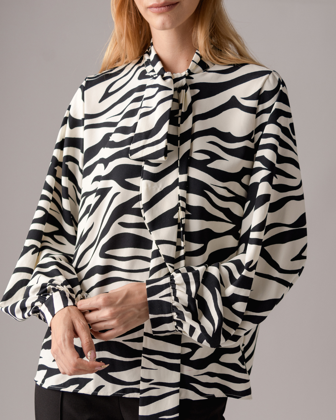 Zebra blouse