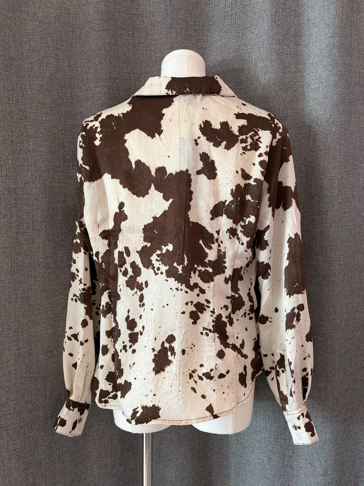 Cow Print Top