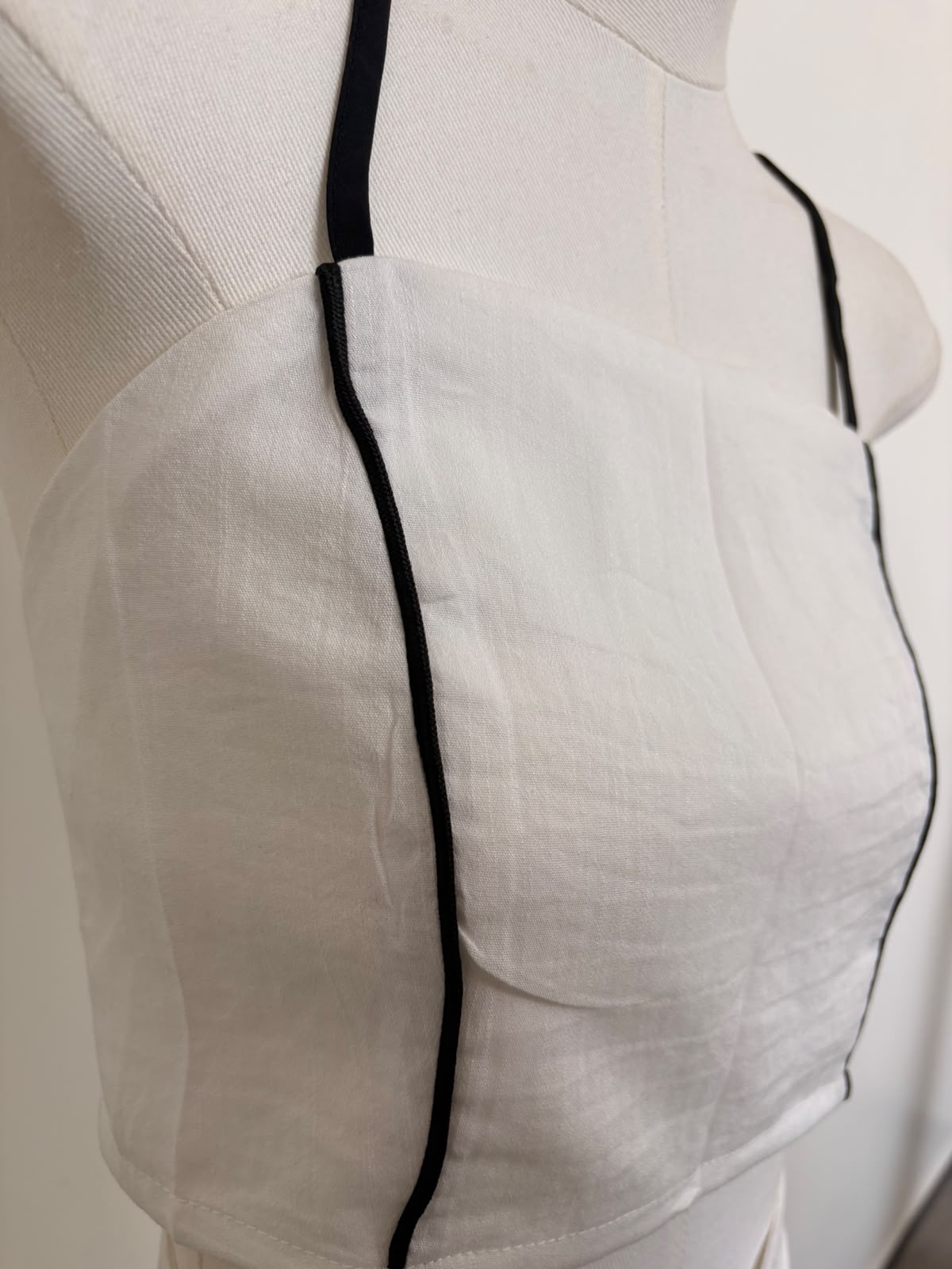 White Linen Set