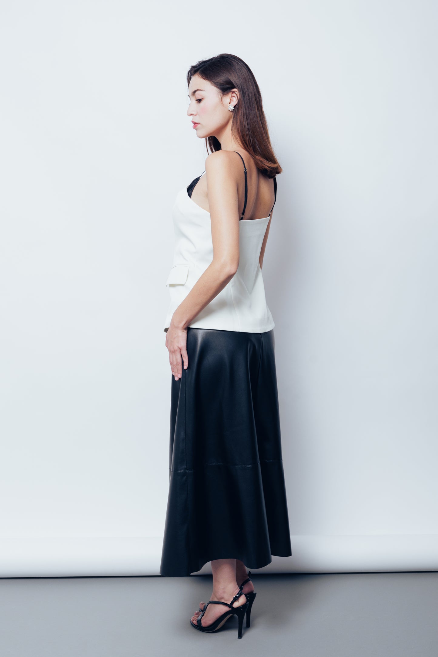 ivory black soft waven