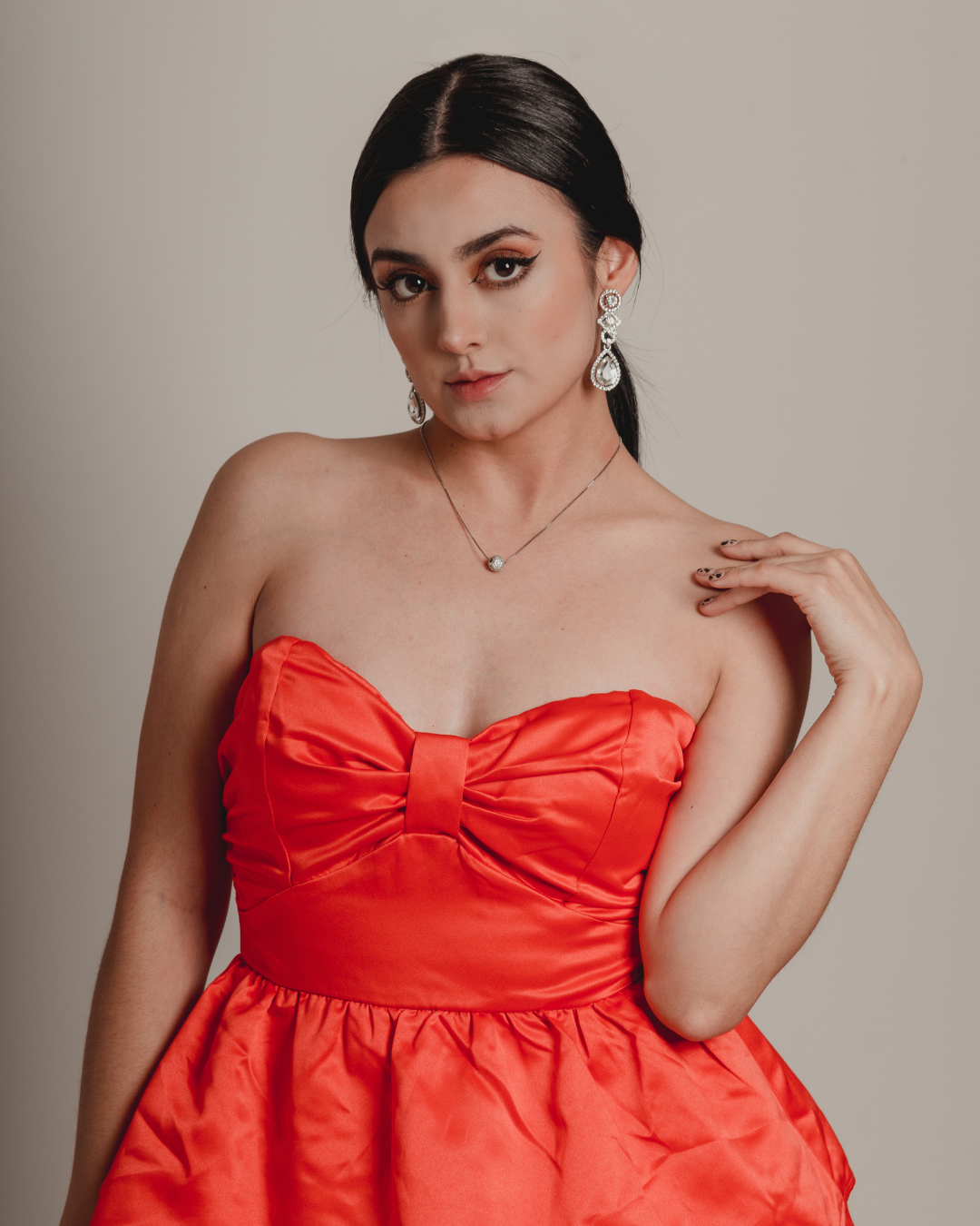 Red dress