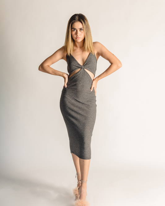 Ox grey dress