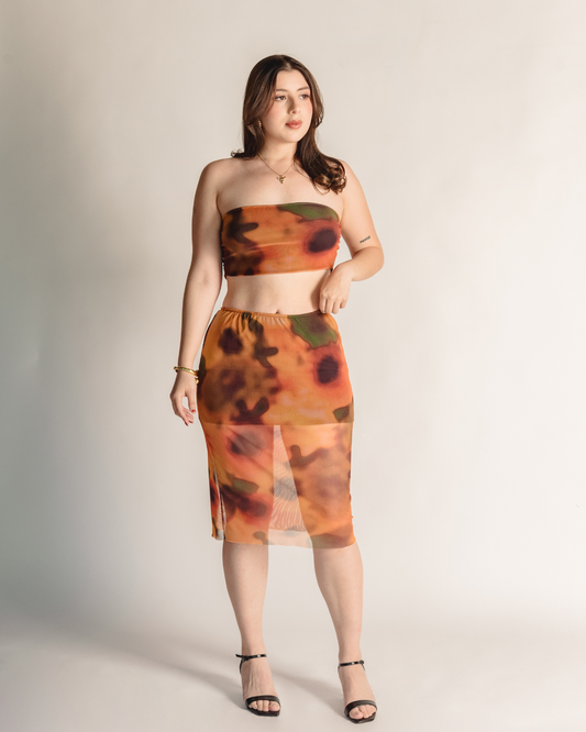 Orange TieDye set