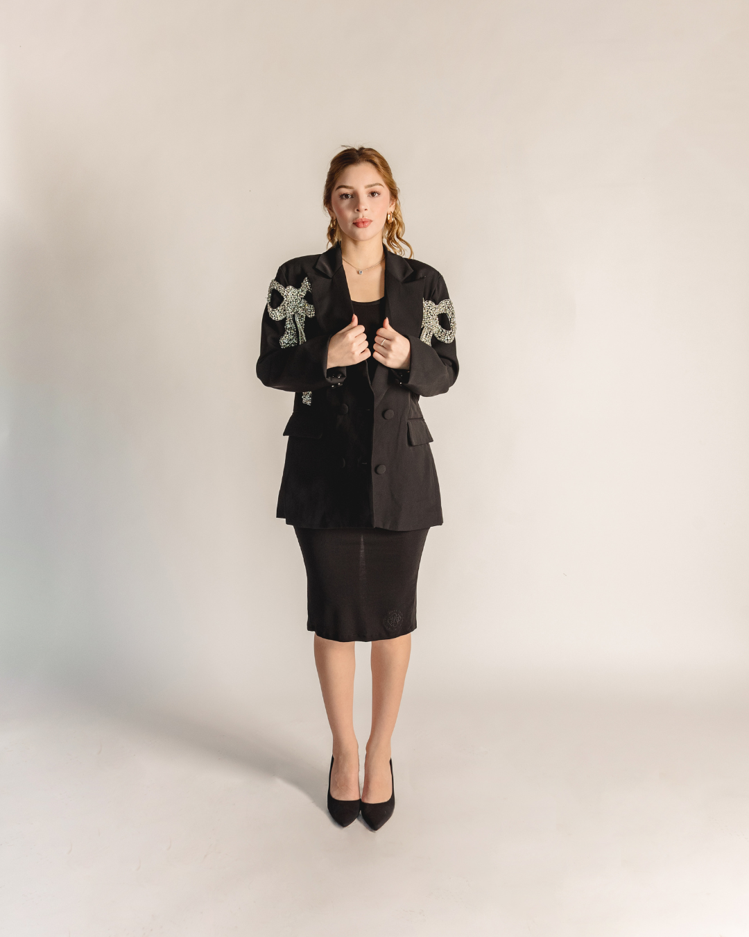 Bow blazer
