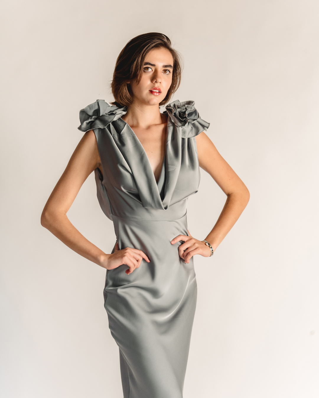Satin night dress