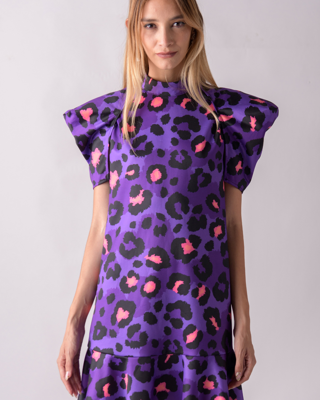 Animal print dress