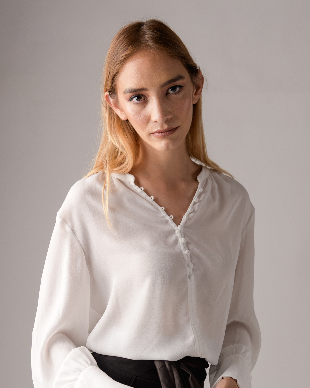 Sash blouse
