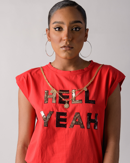 Hell yeah blouse