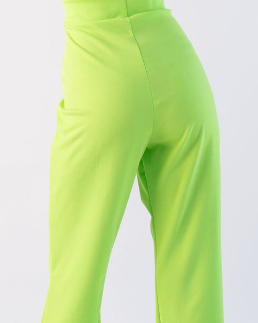 Lime green pants