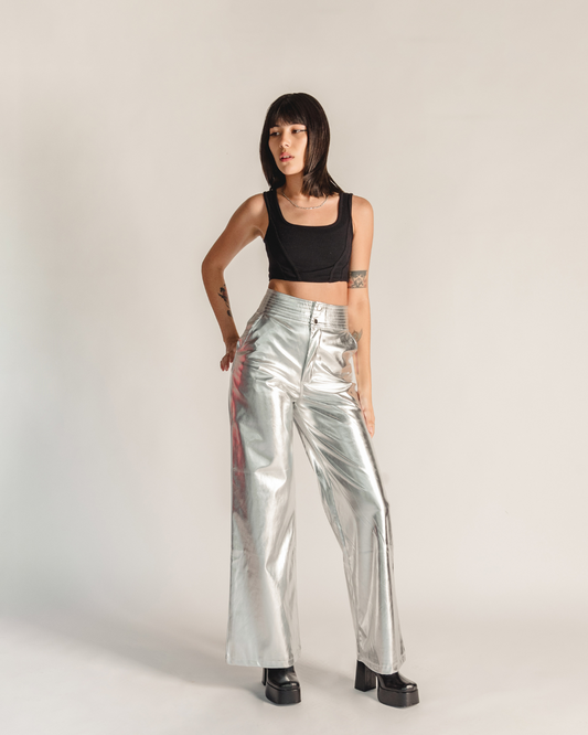 Silver jeans
