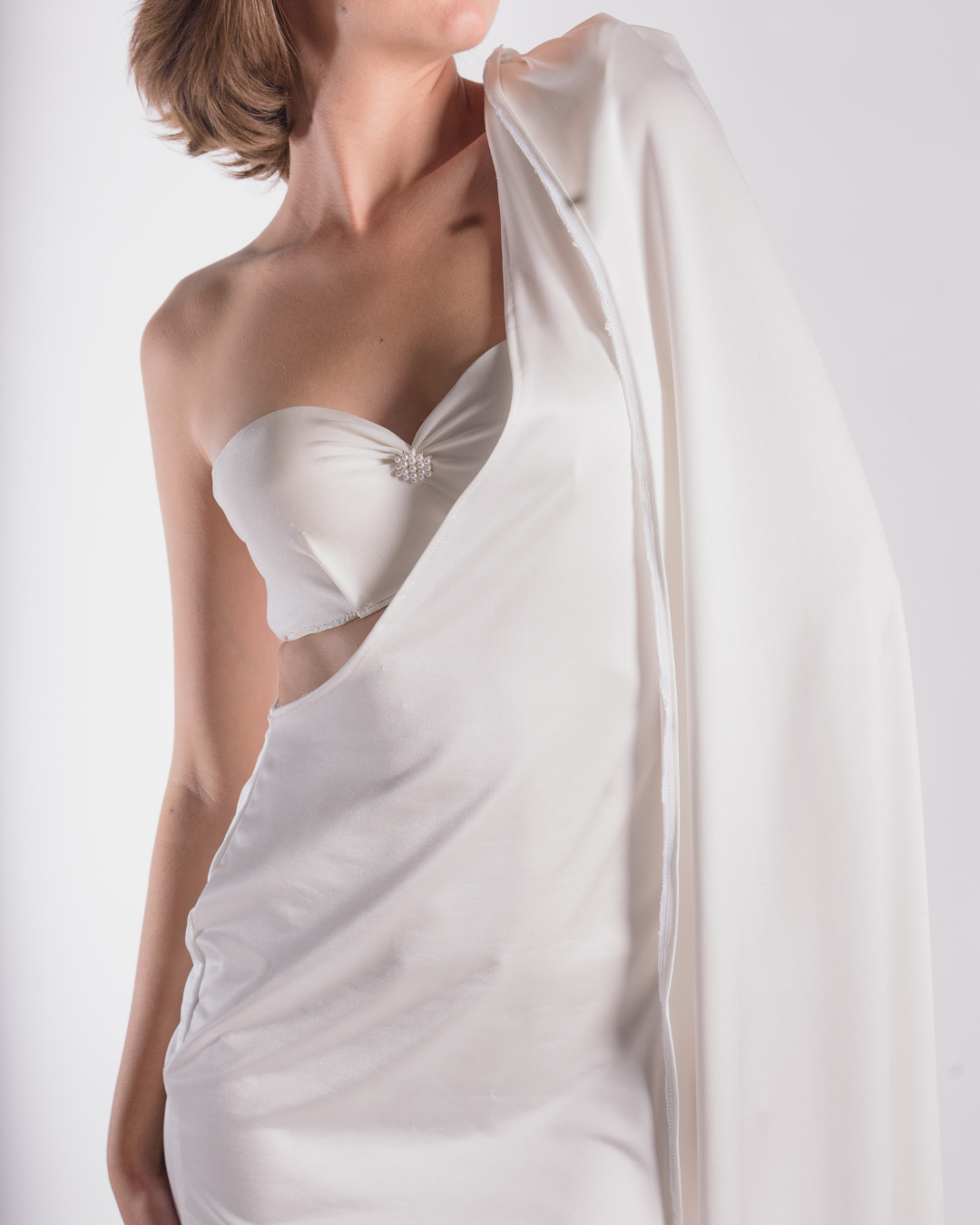One shoulder dress