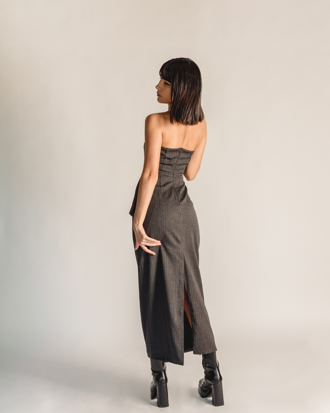 Slit dress