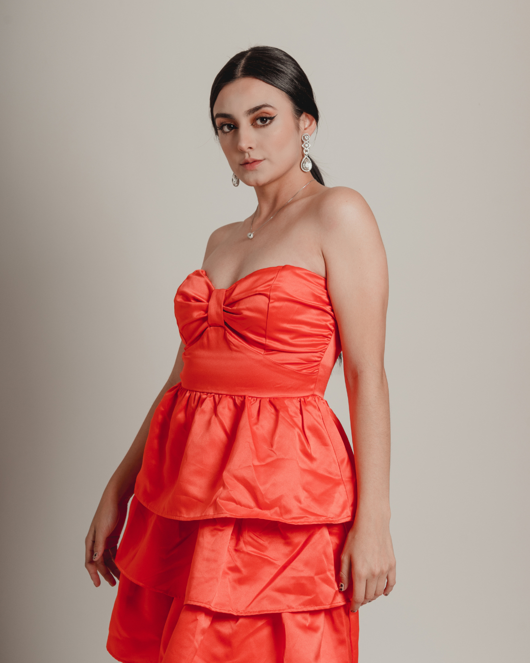 Red dress