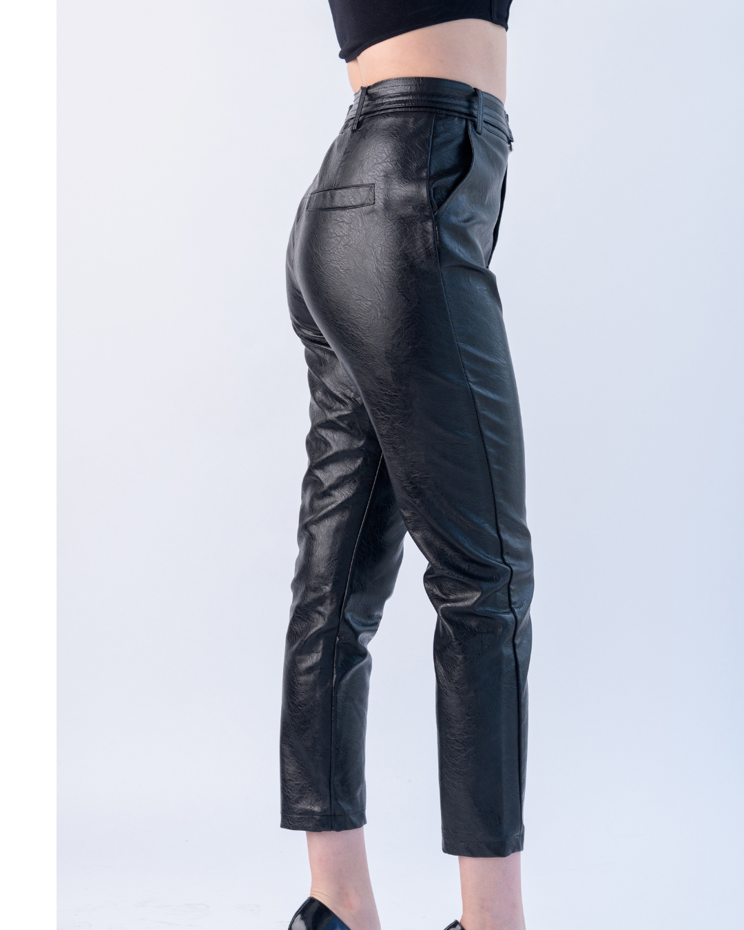 Vinyl pants