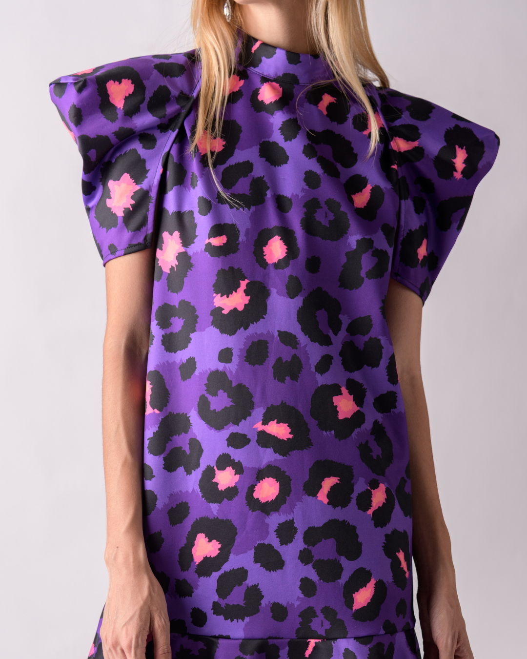 Animal print dress