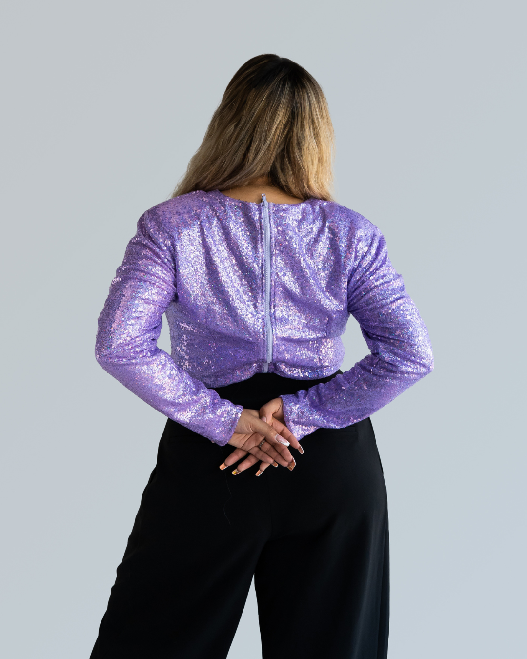 Sequin blouse