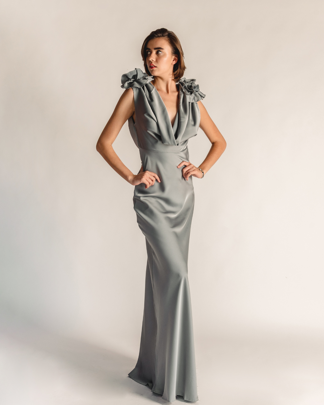 Satin night dress