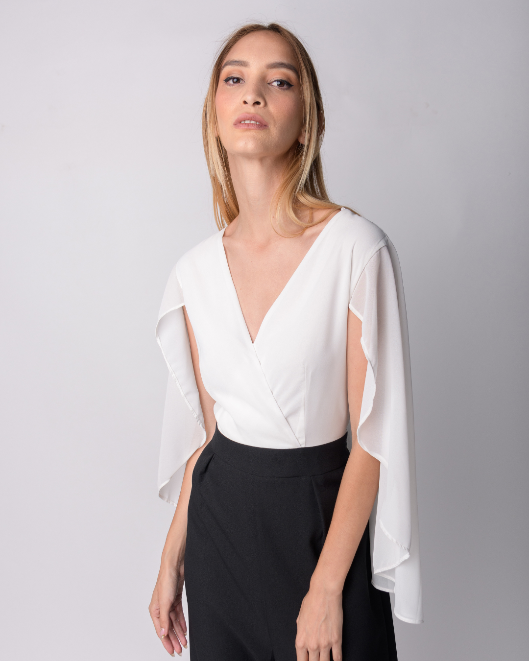 Black and white jumpsuit