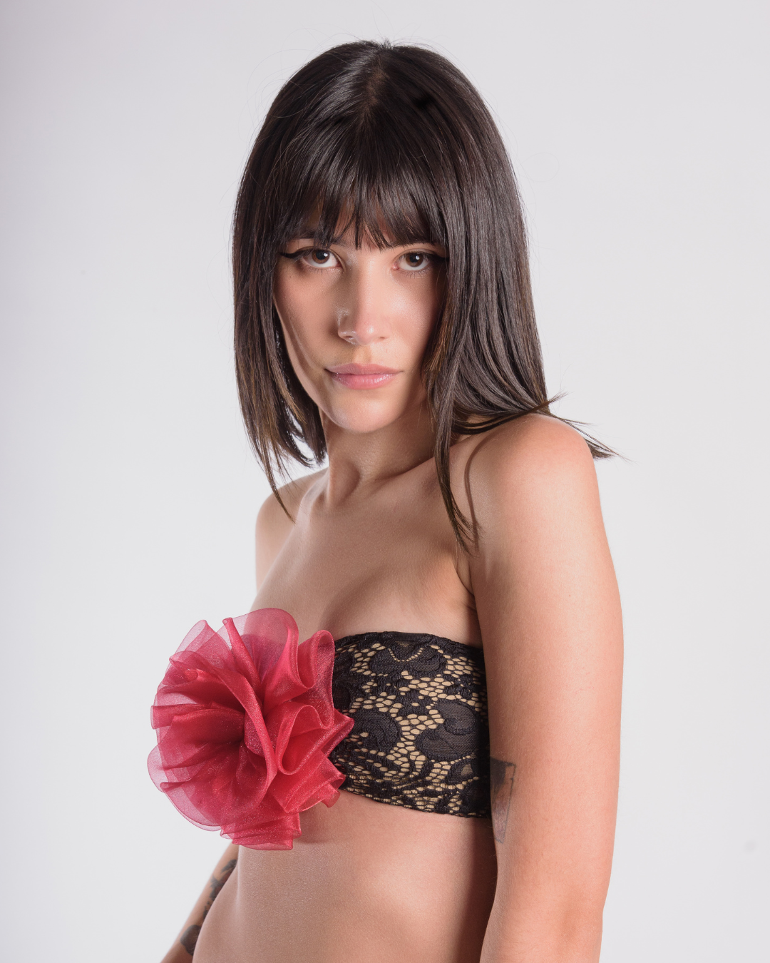 Red flower set