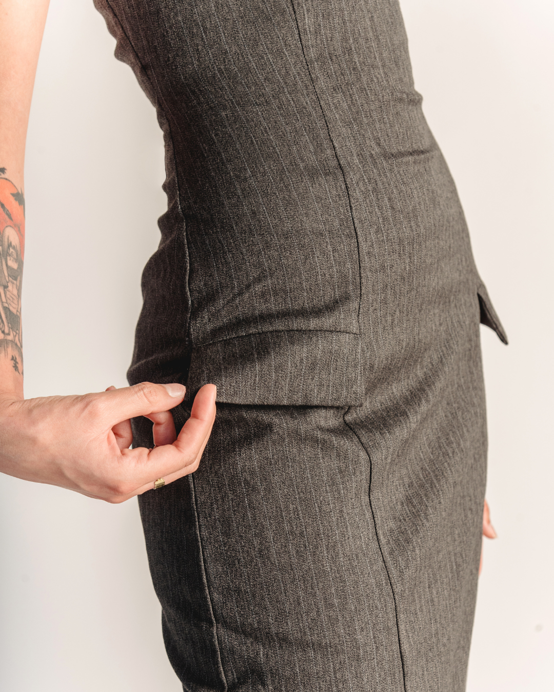 Slit dress