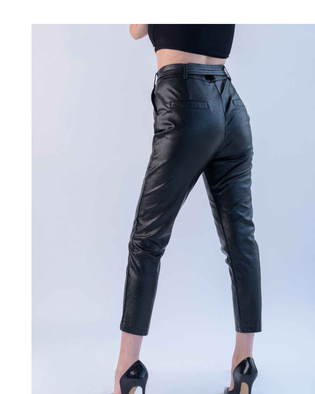 Vinyl pants