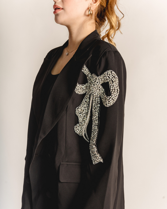 Bow blazer