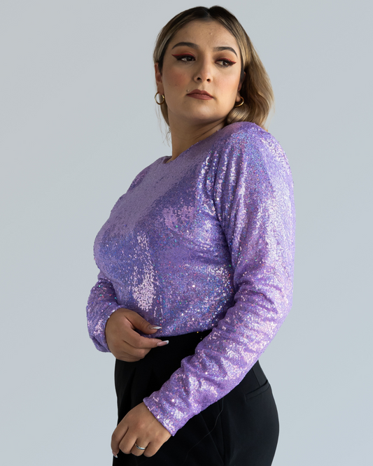 Sequin blouse
