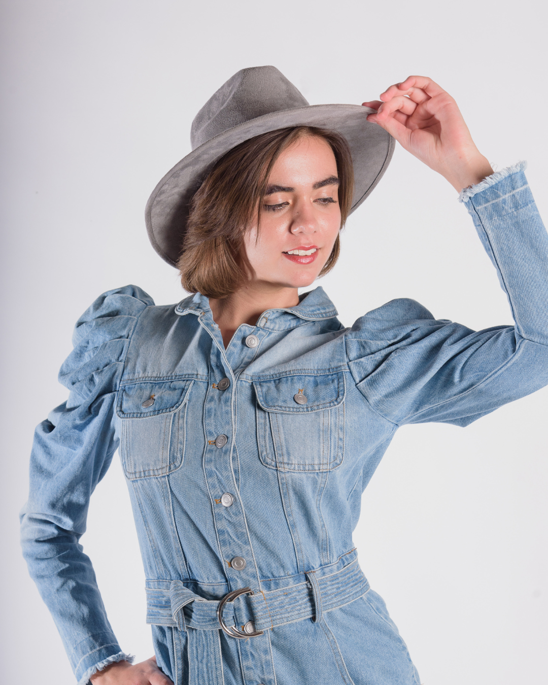 Denim dress