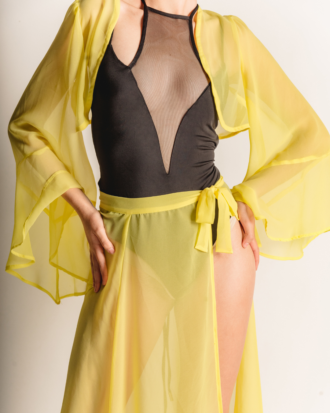 Yellow beach set