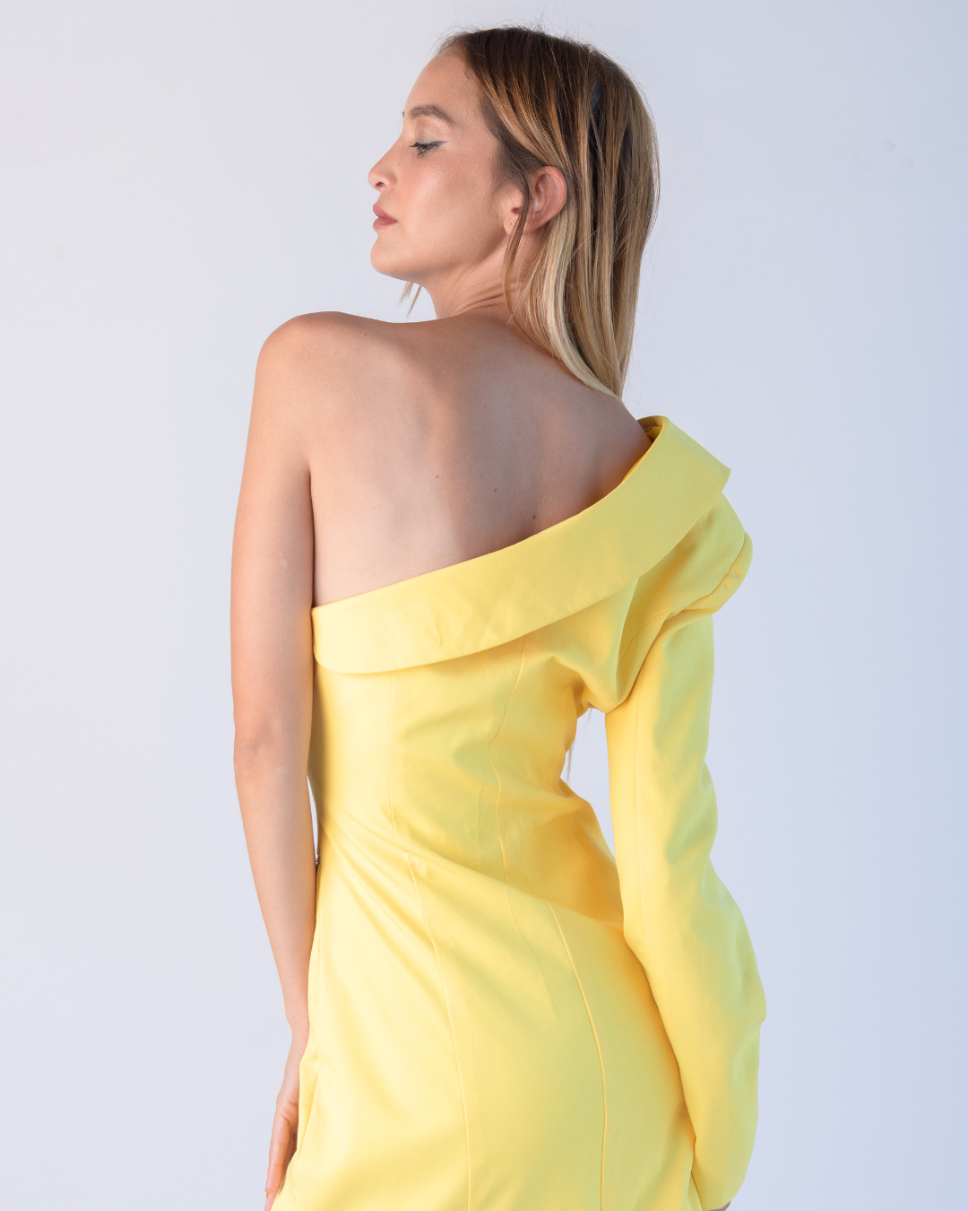 One shoulder dress