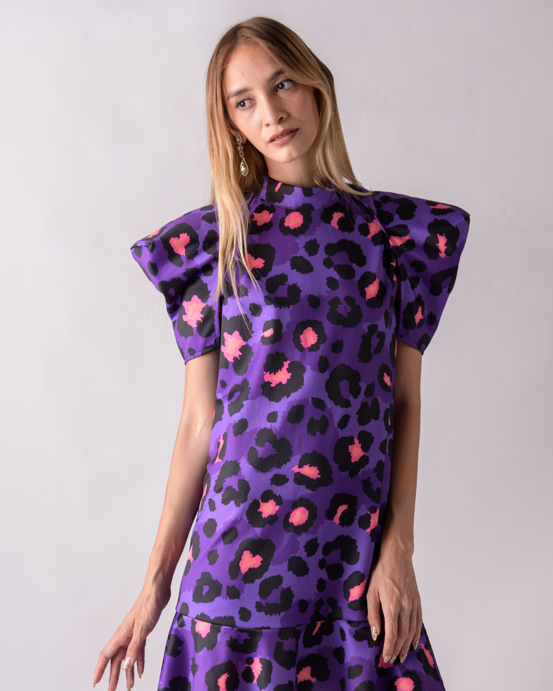 Animal print dress