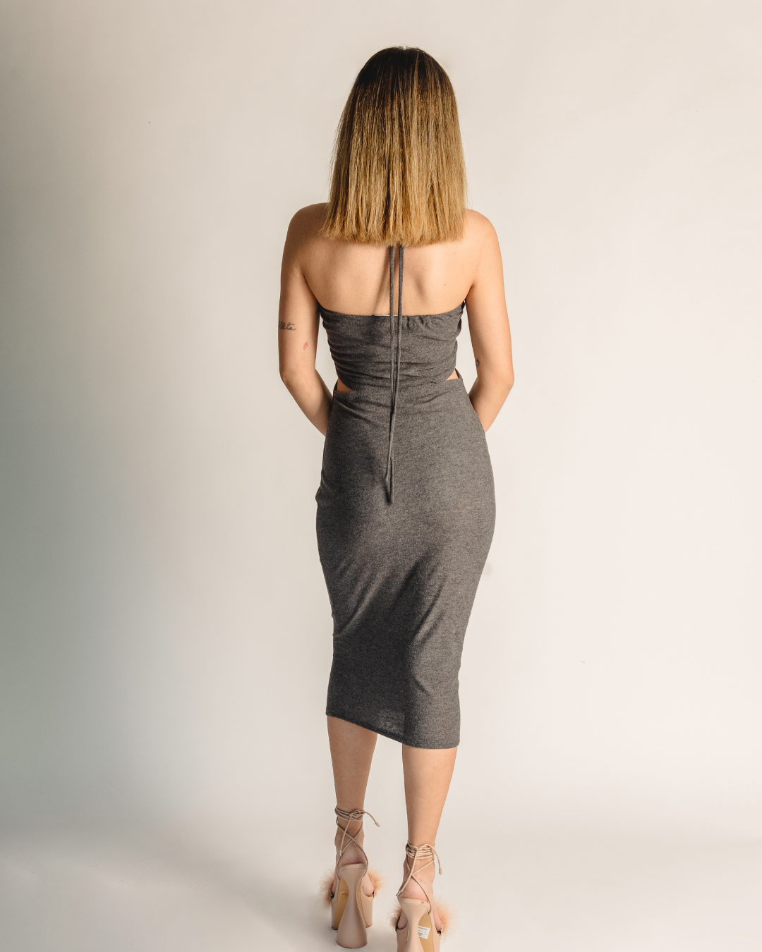 Ox grey dress
