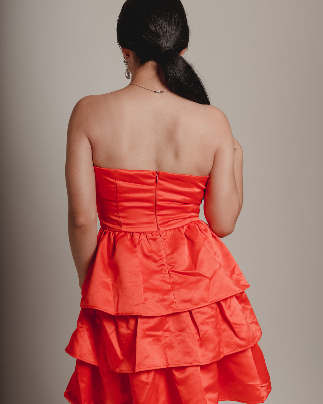 Red dress