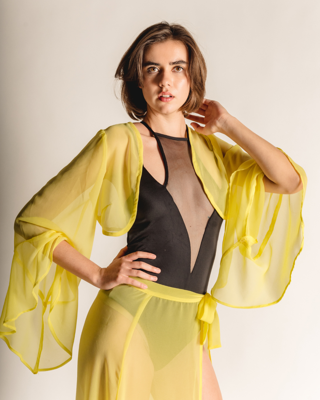 Yellow beach set