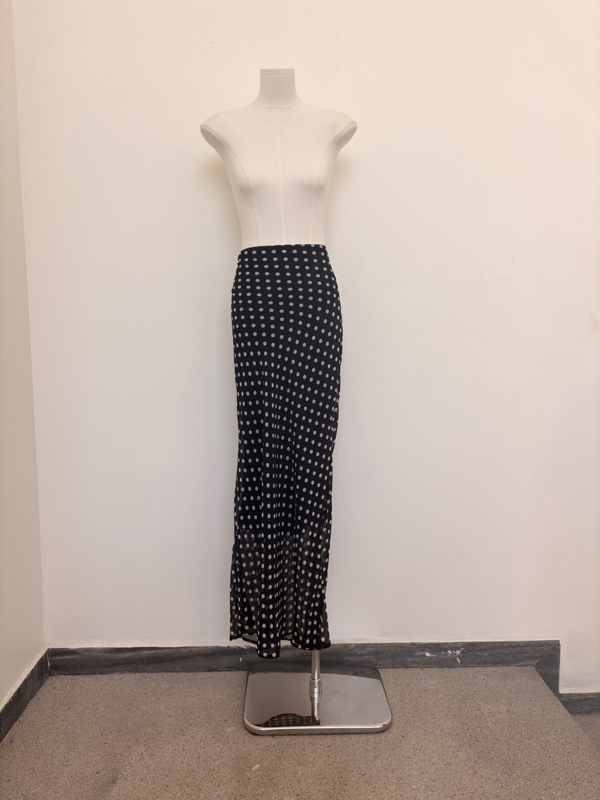 Polka dot skirt