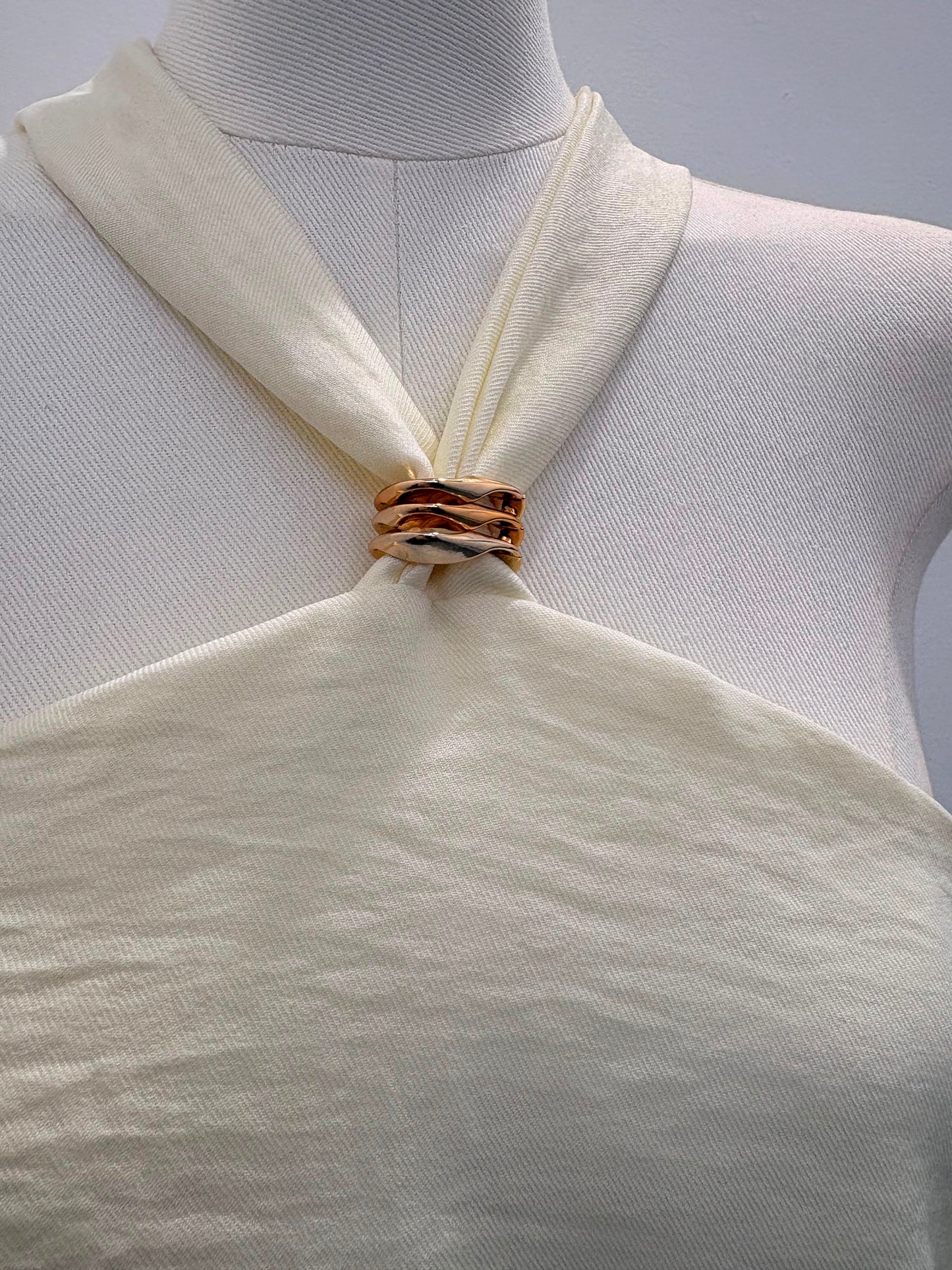 Beige Halter Top