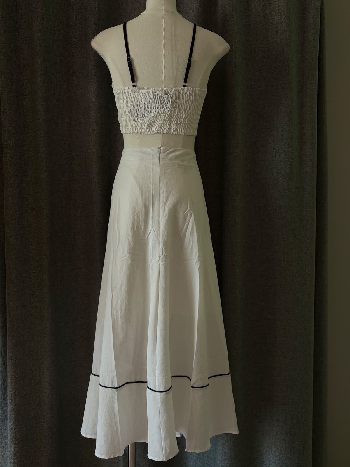 White Linen Set