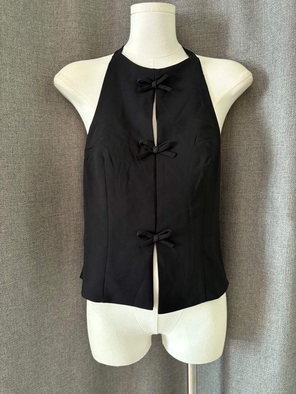 Black Bow Top