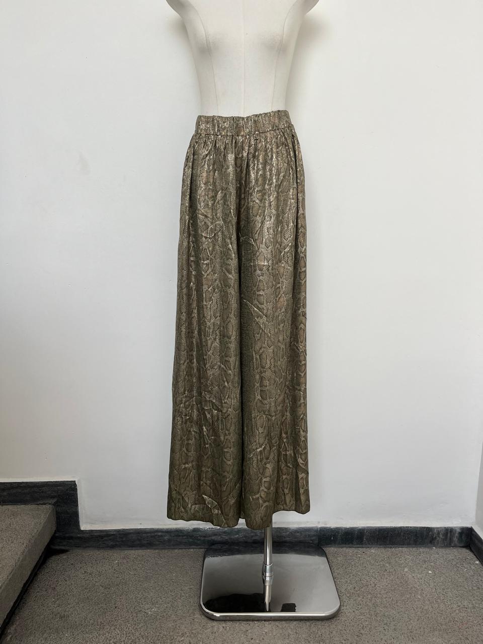 Snake Print Pants