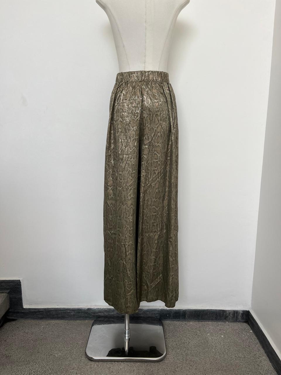 Snake Print Pants
