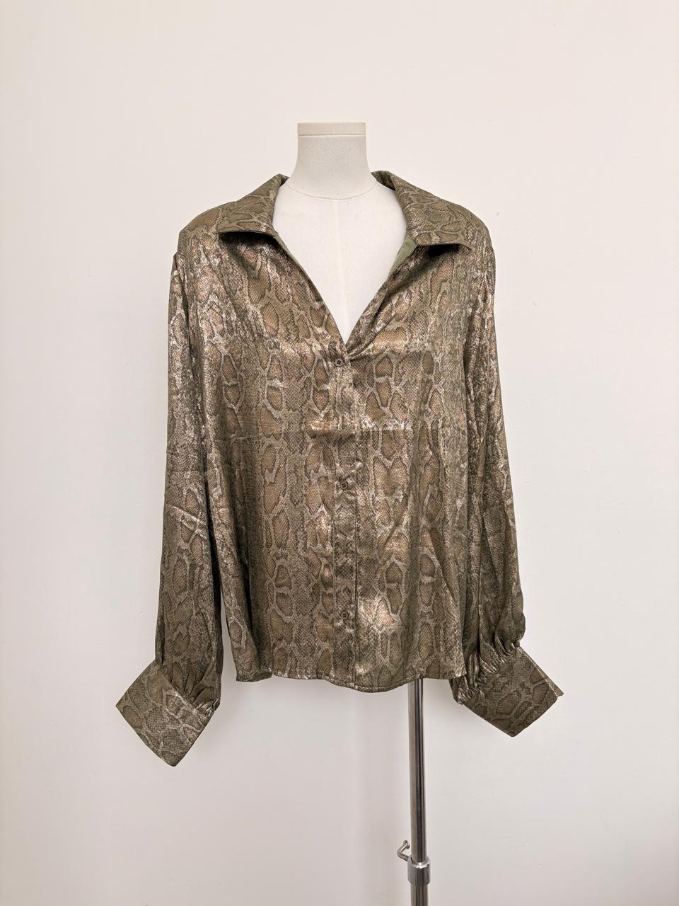 Snake Print Top