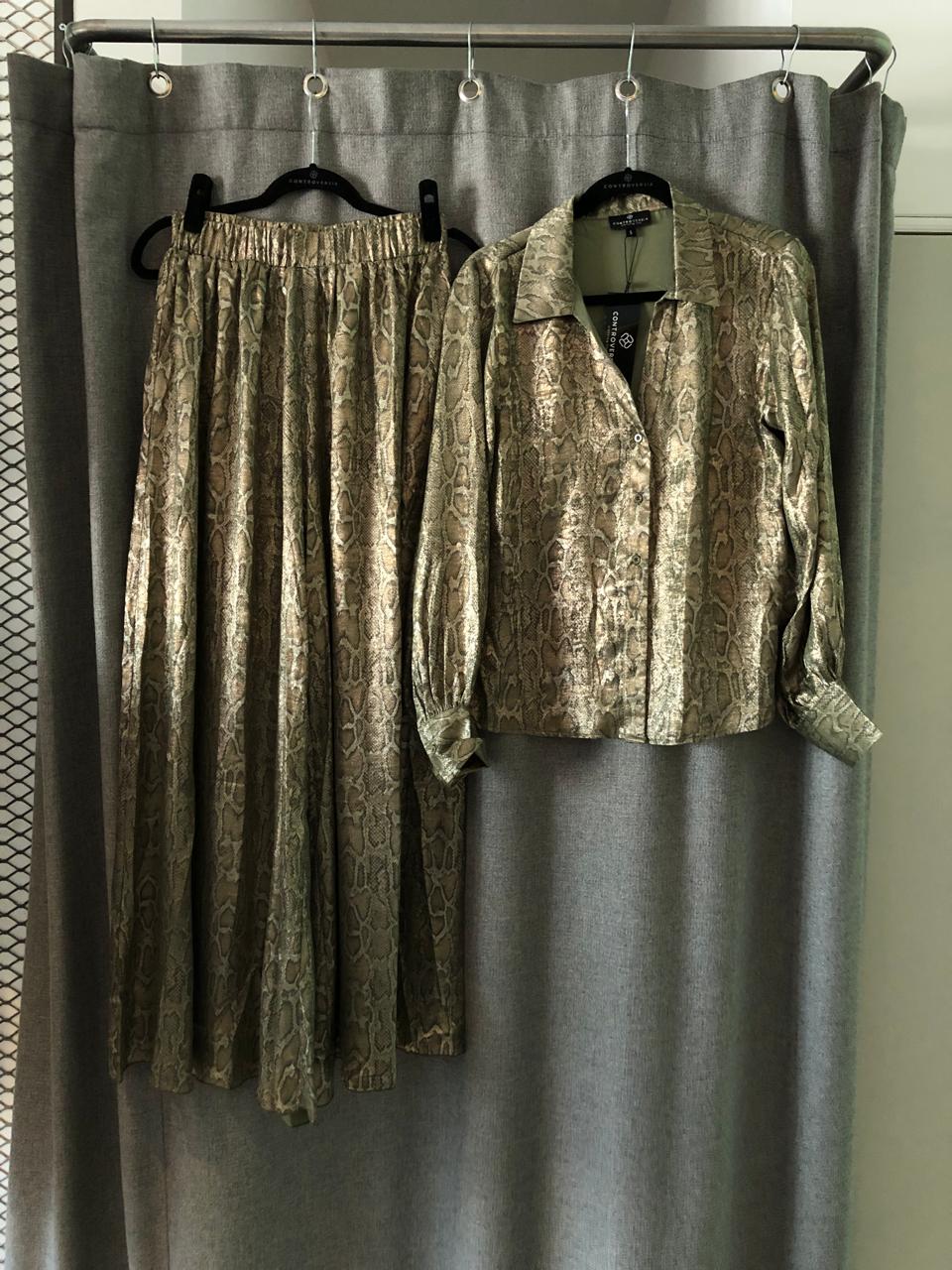 Snake Print Top