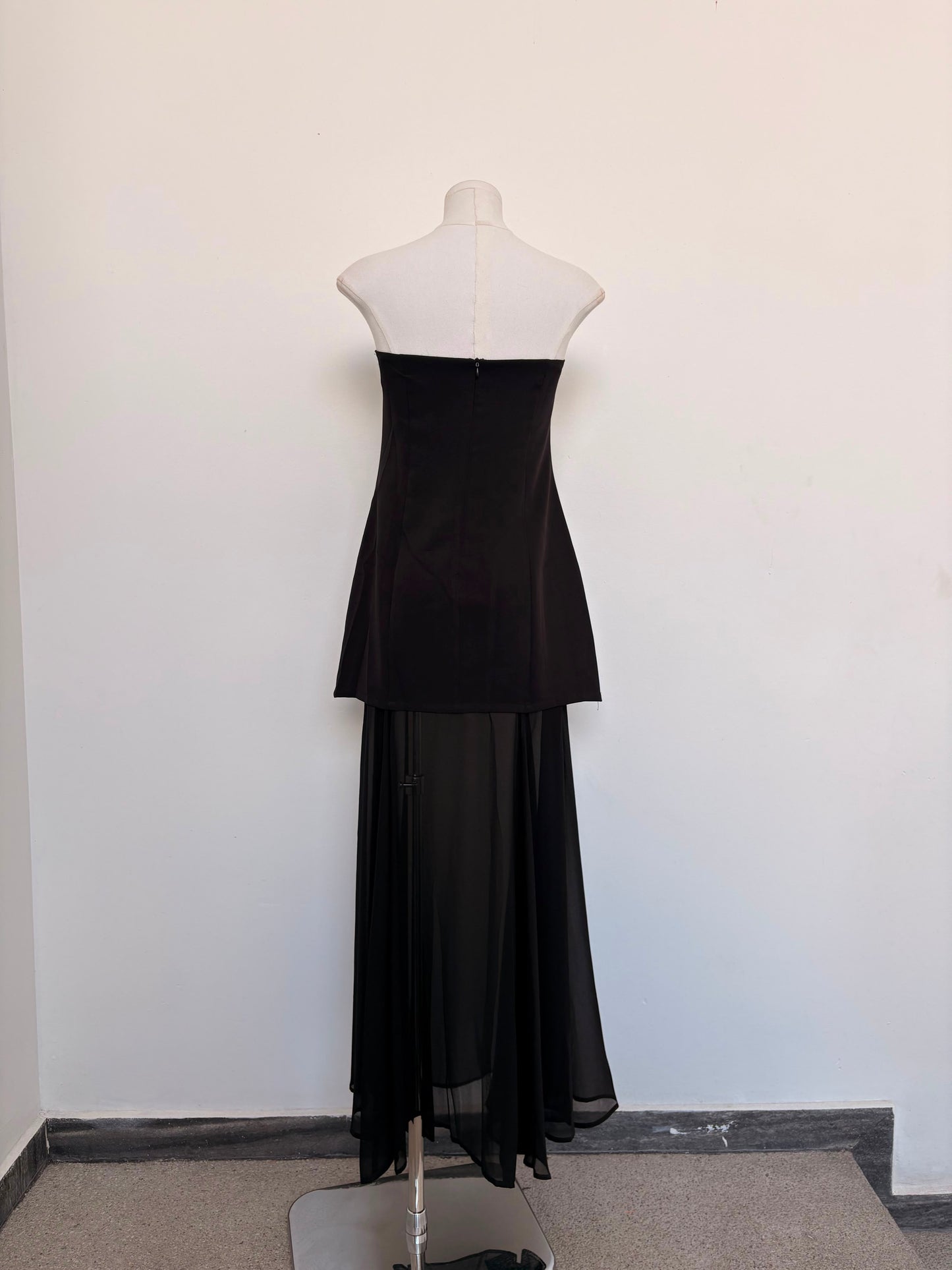 Black Sheer Dress