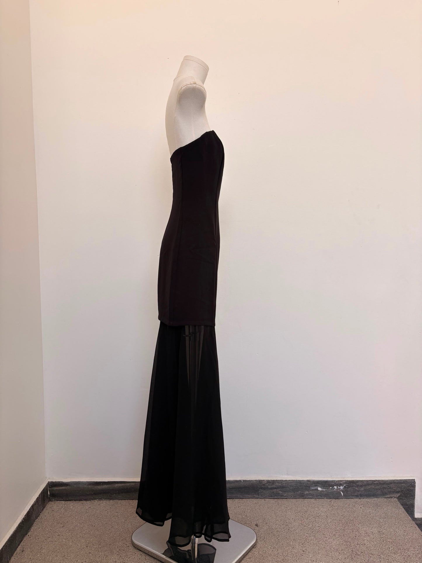 Black Sheer Dress