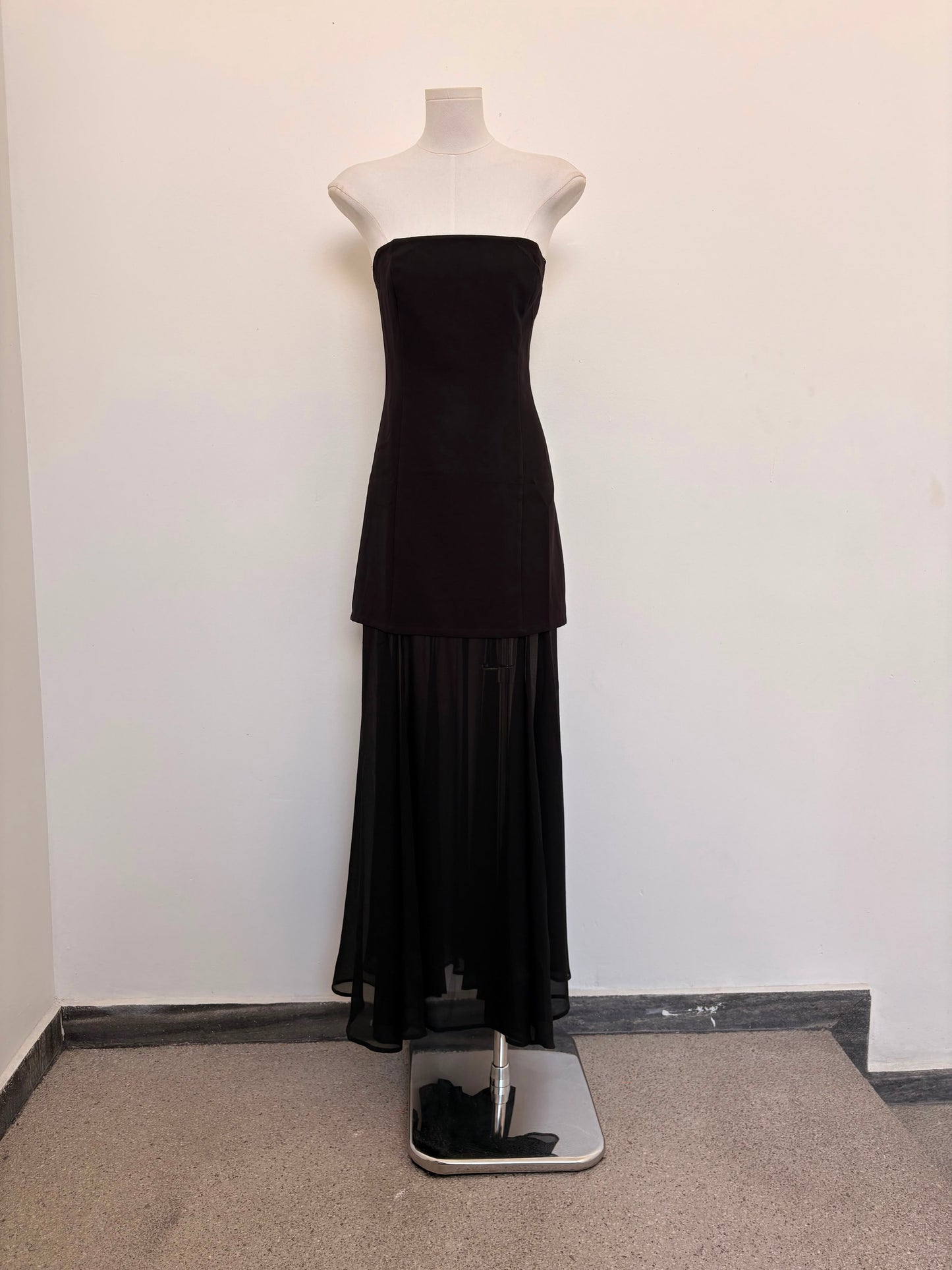 Black Sheer Dress