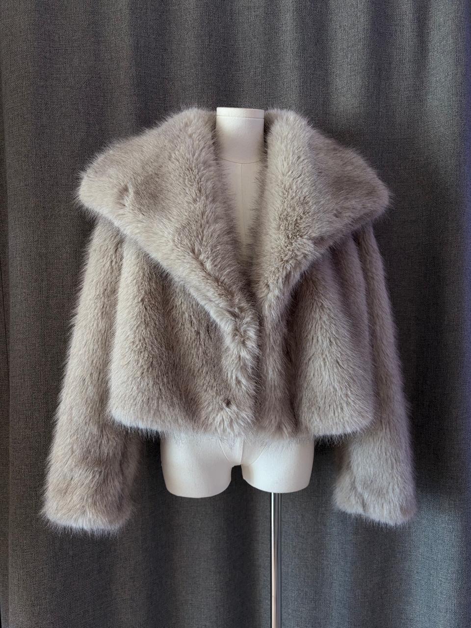 White Fur Coat