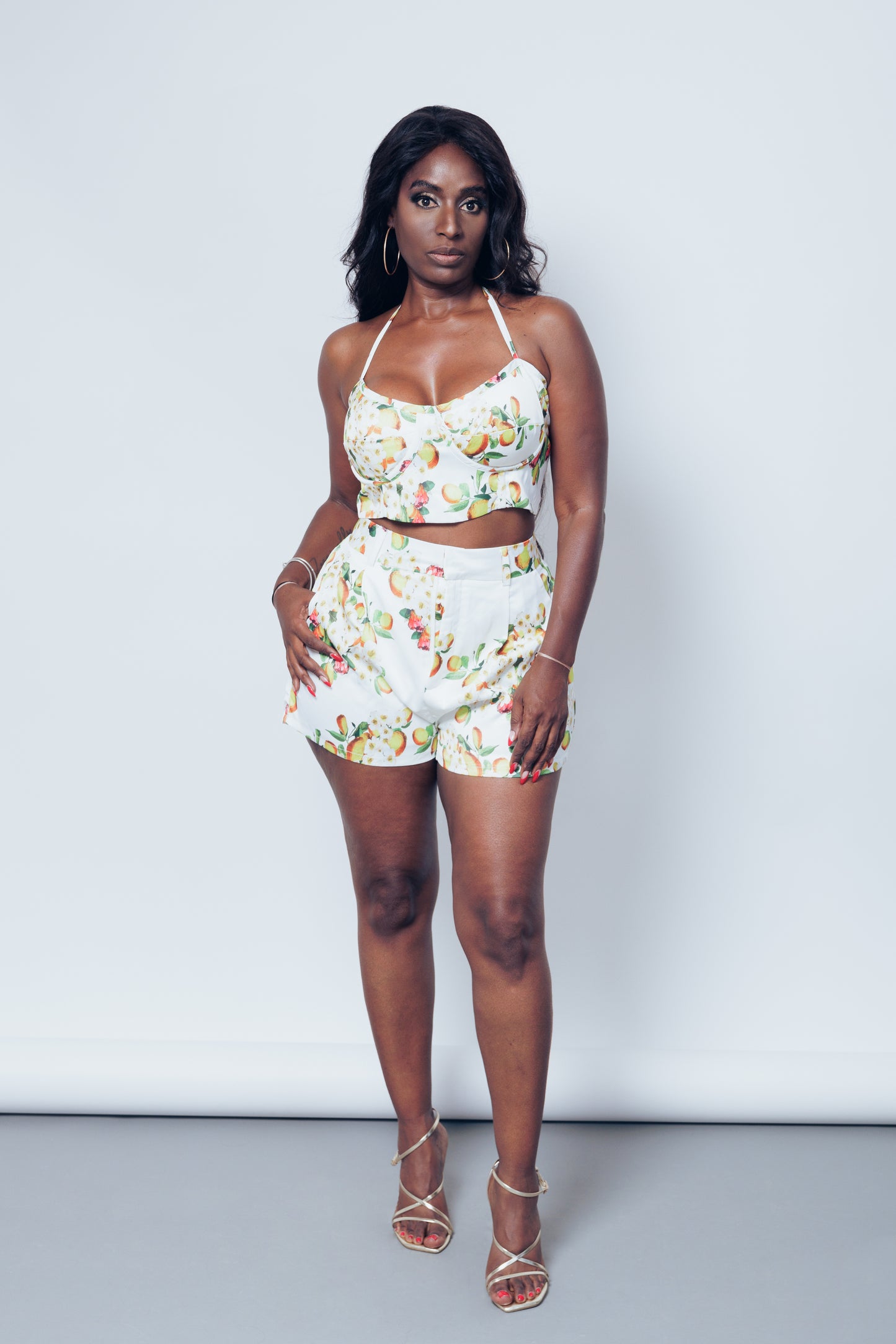 Noir garden set floral